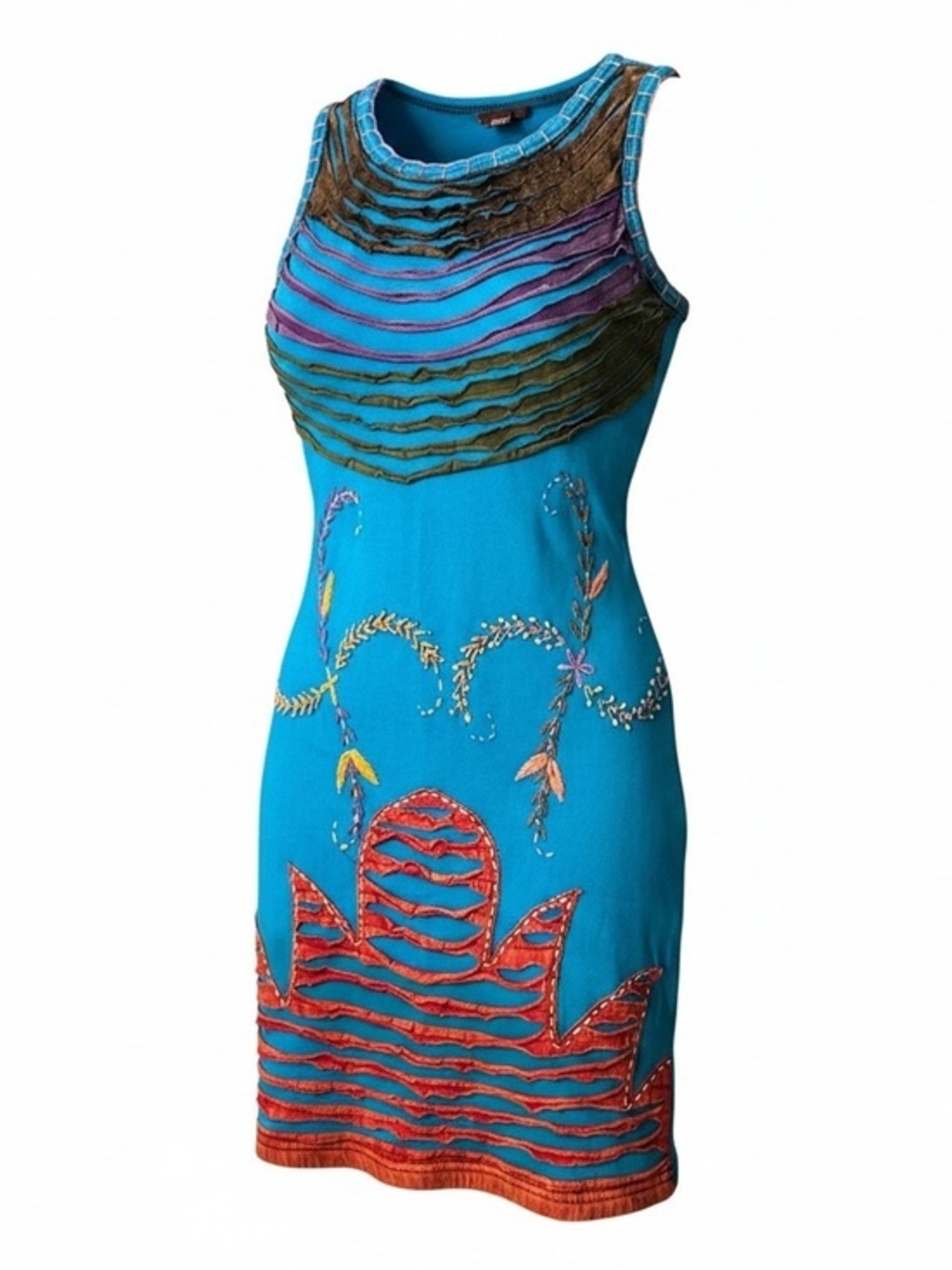 K.P.C. Art-to-Wear Sleeveless Dress Size M – NWT